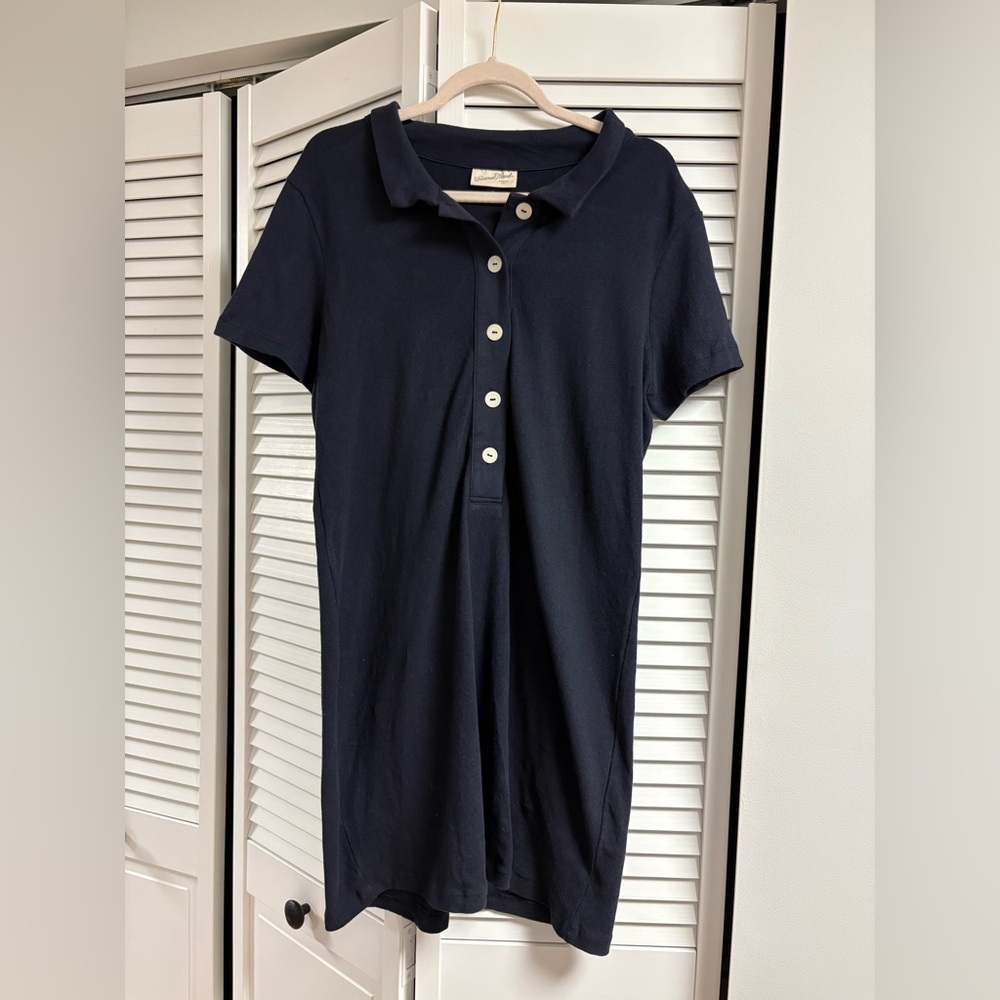Navy Polo Dress